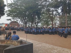 Pelantikan pejabat eselon III dan IV di lingkungan Pemkot Serang berjalan aman dan kondusif.